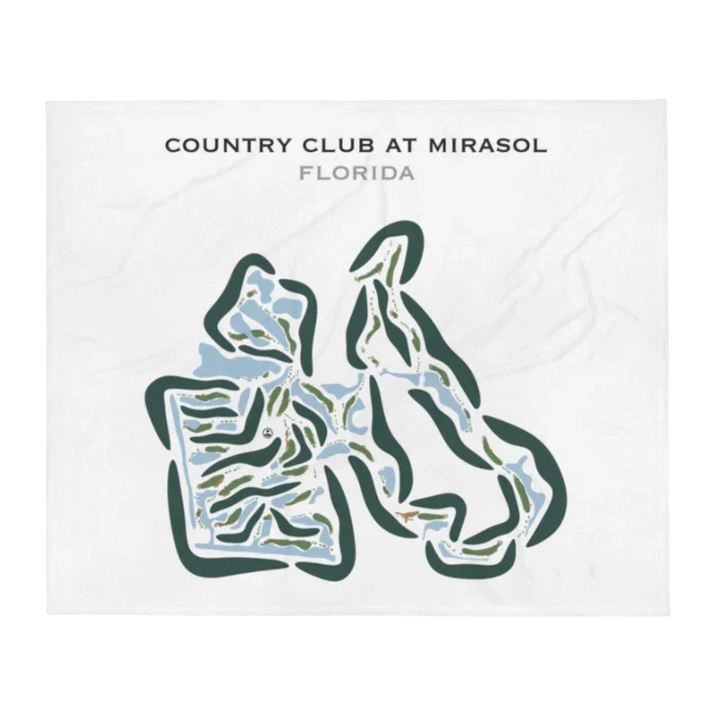 The Country Club at Mirasol, Florida - Printed Golf Courses