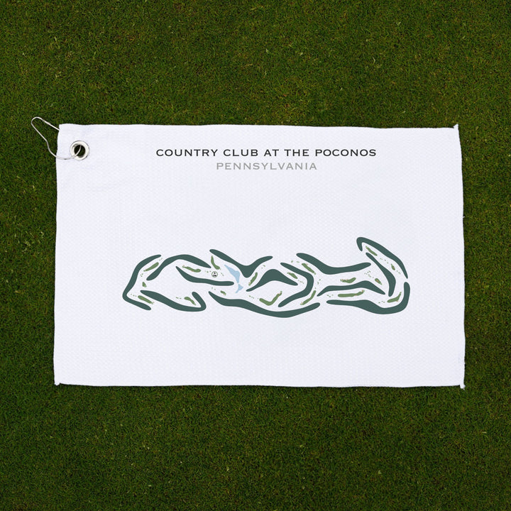 Country Club at the Poconos, Pennsylvania - Printed Golf Courses