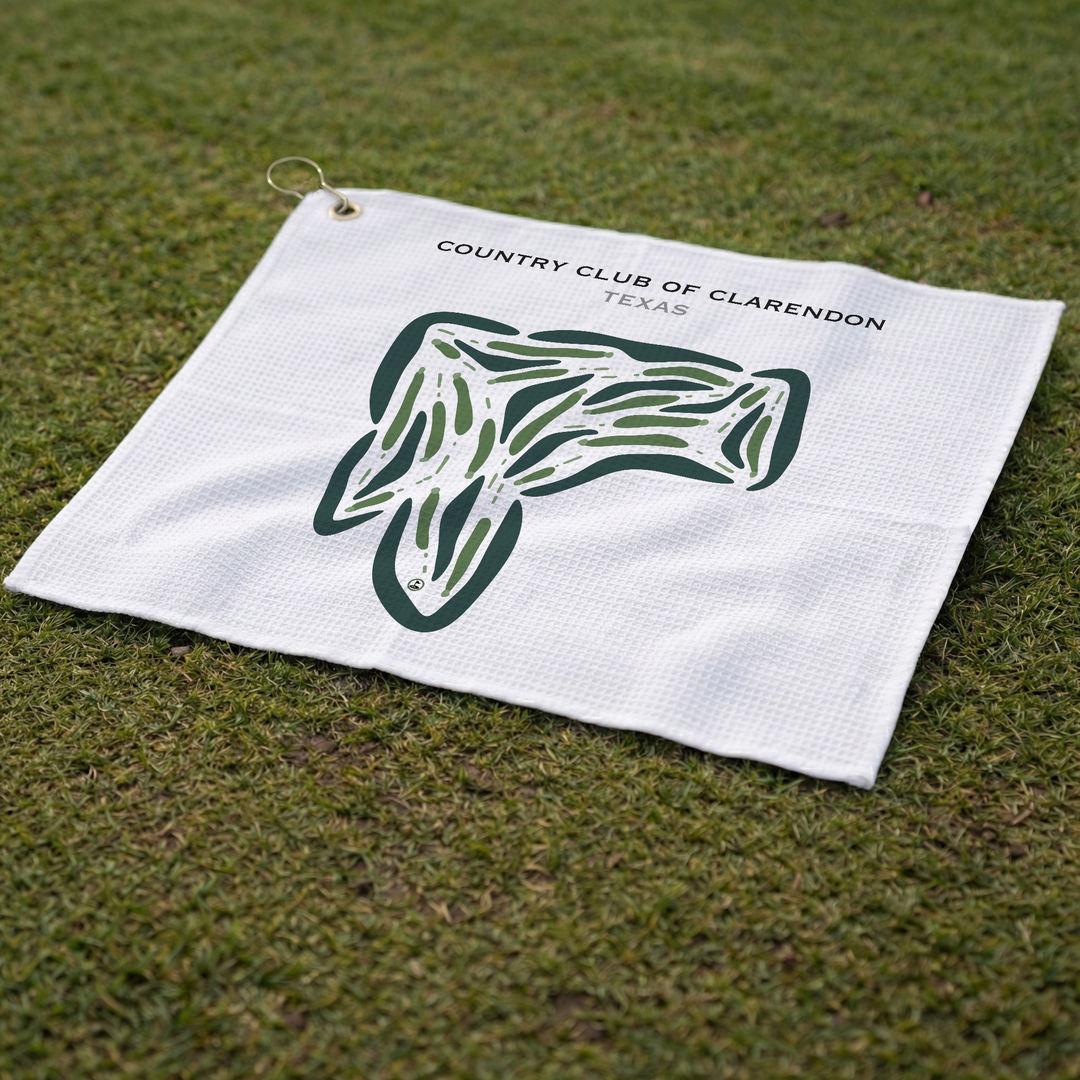 Country Club of Clarendon, Texas - Printed Golf Courses