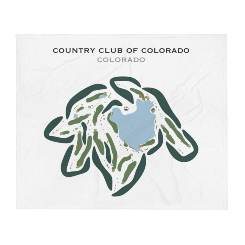 Country Club of Colorado, Colorado - Printed Golf Courses