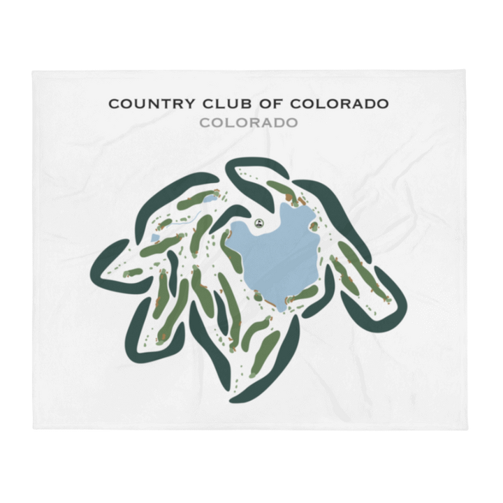 Country Club of Colorado, Colorado - Printed Golf Courses