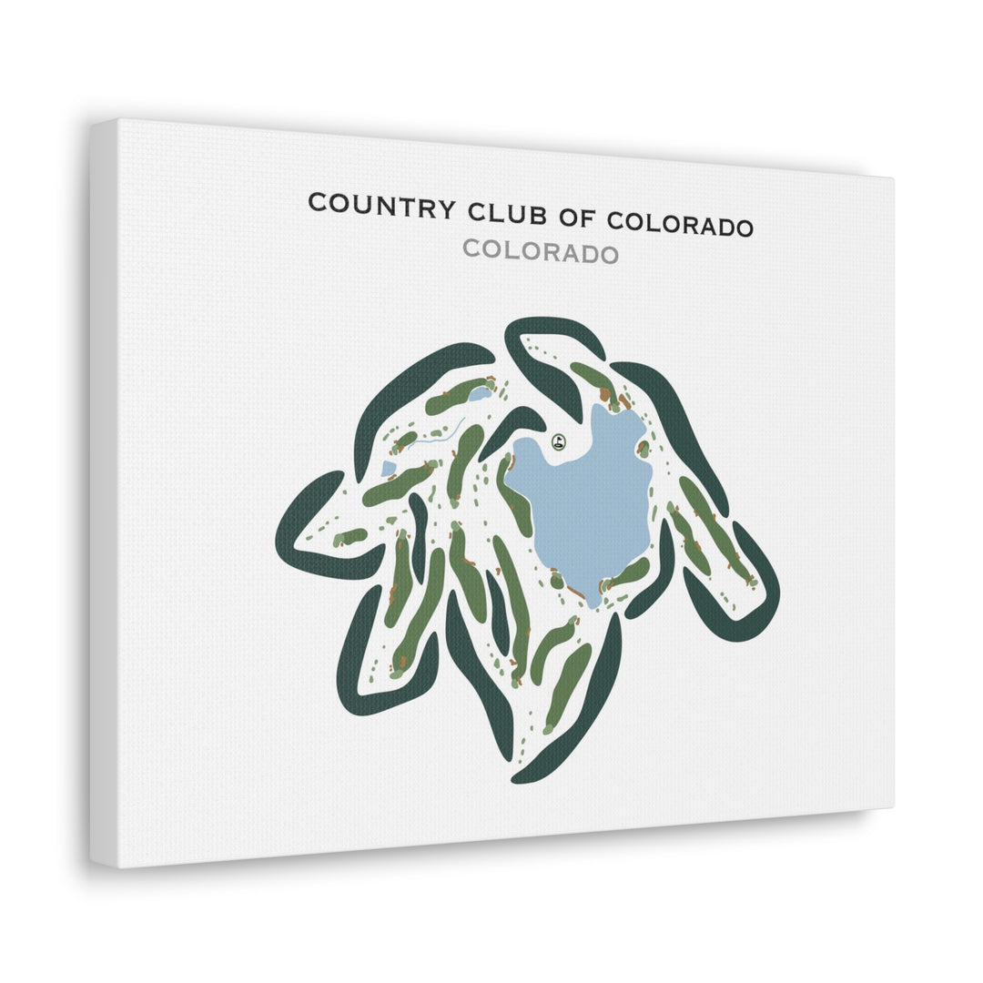 Country Club of Colorado, Colorado - Printed Golf Courses
