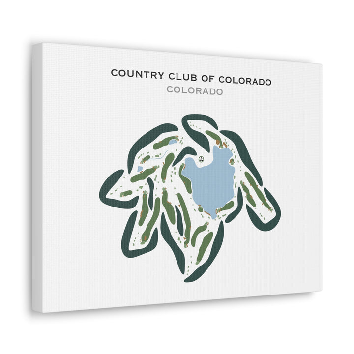 Country Club of Colorado, Colorado - Printed Golf Courses