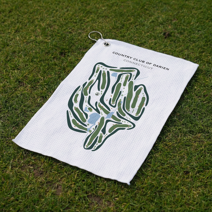 Country Club of Darien, Connecticut - Printed Golf Courses
