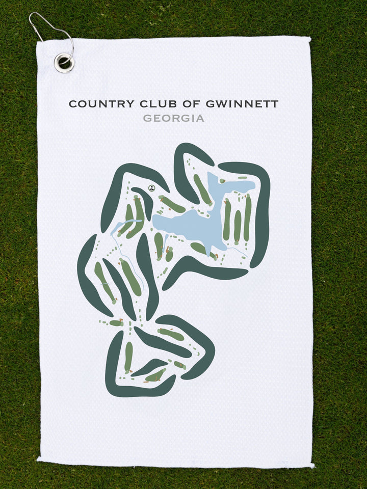 Country Club of Gwinnett, Georgia - Printed Golf Courses