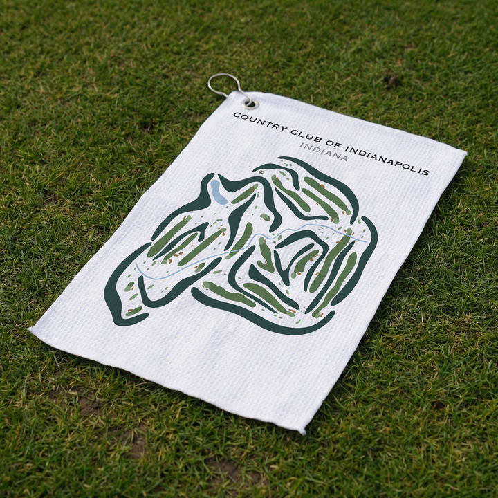 Country Club of Indianapolis, Indiana - Printed Golf Courses