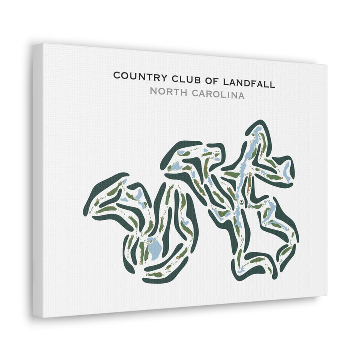 Country Club of Landfall, North Carolina - Printed Golf Courses