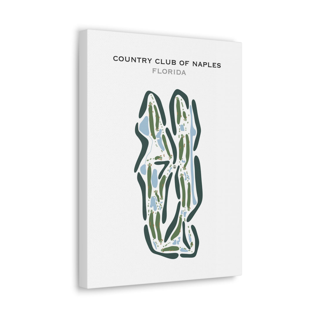 Country Club of Naples, Florida - Printed Golf Courses