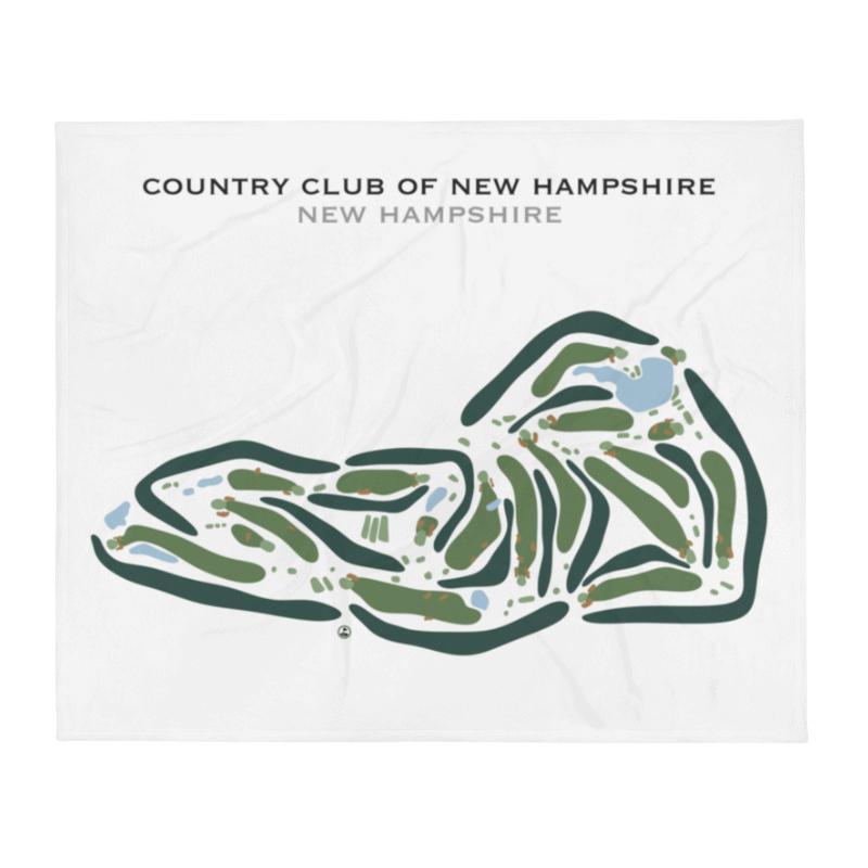 Country Club of New Hampshire, New Hampshire - Printed Golf Courses