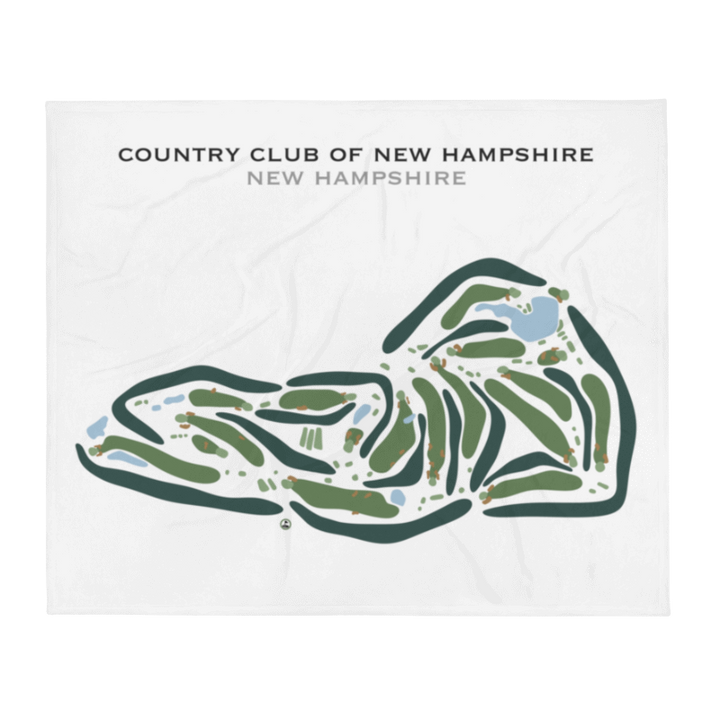 Country Club of New Hampshire, New Hampshire - Printed Golf Courses