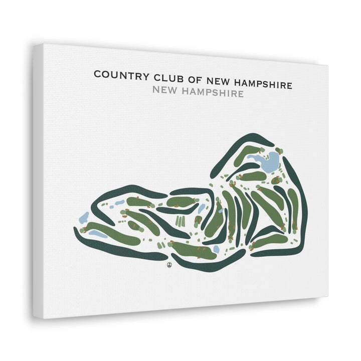 Country Club of New Hampshire, New Hampshire - Printed Golf Courses