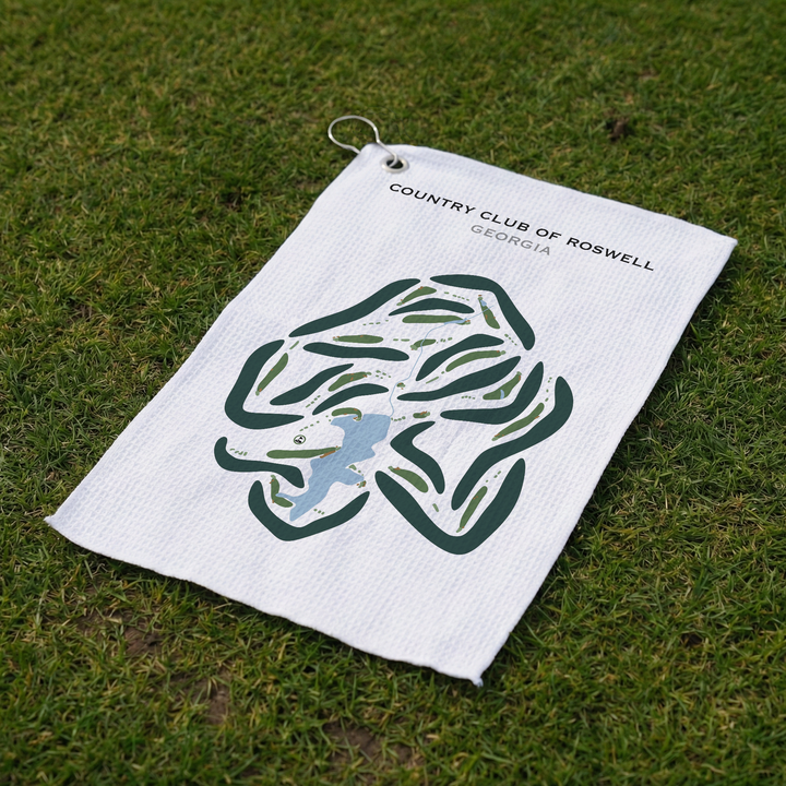 Country Club of Roswell, Georgia - Printed Golf Courses