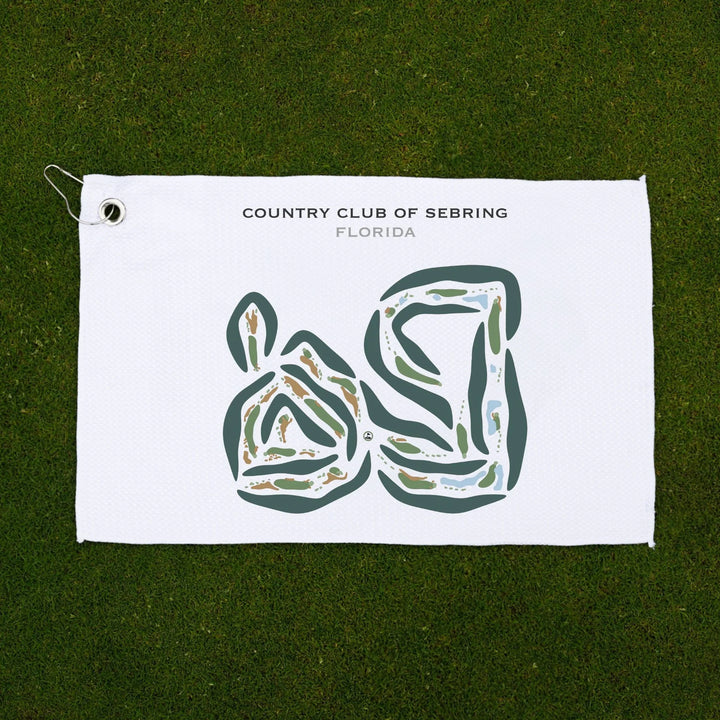 Country Club of Sebring, Florida - Printed Golf Courses