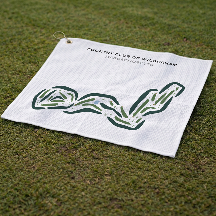 Country Club of Wilbraham, Massachusetts - Printed Golf Courses