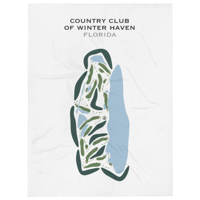 Country Club of Winter Haven, Florida - Printed Golf Courses