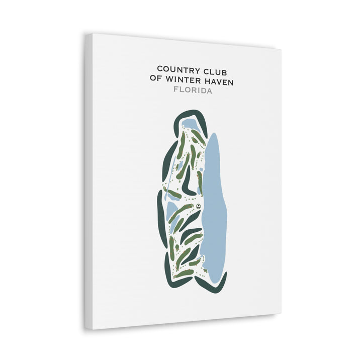 Country Club of Winter Haven, Florida - Printed Golf Courses