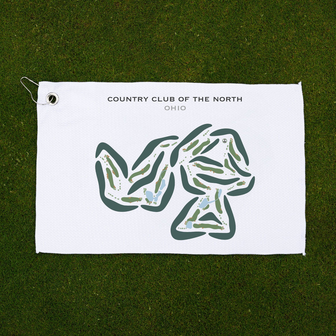 Country Club of the North, Ohio - Printed Golf Courses
