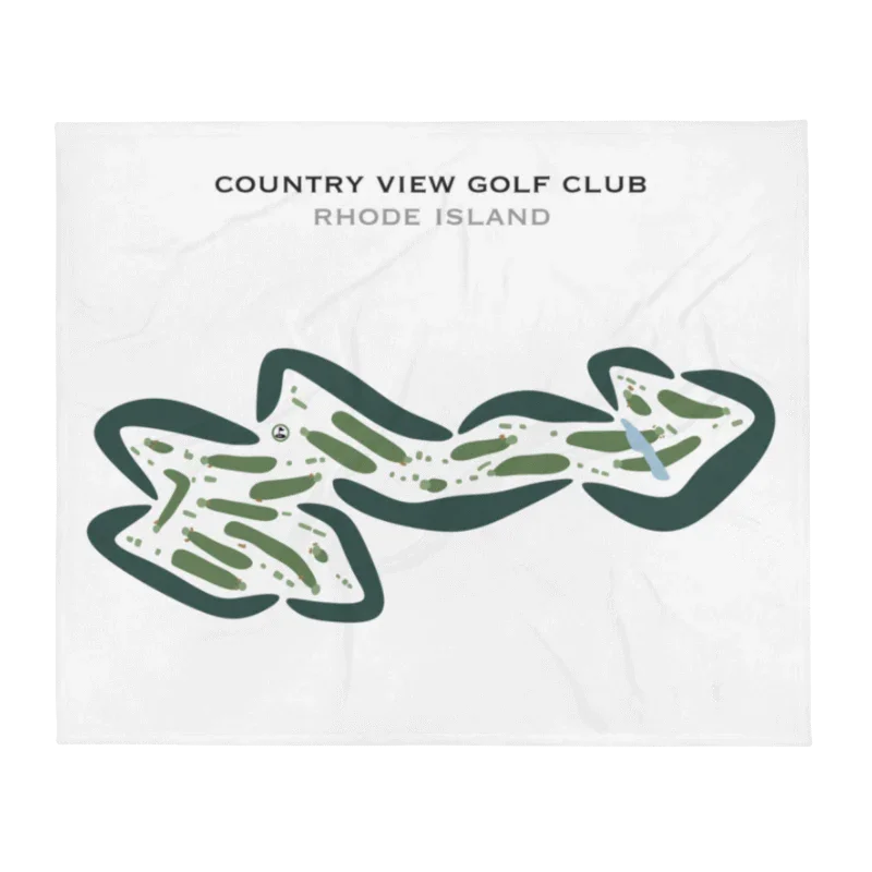 Country View Golf Club, Rhode Island - Printed Golf Courses