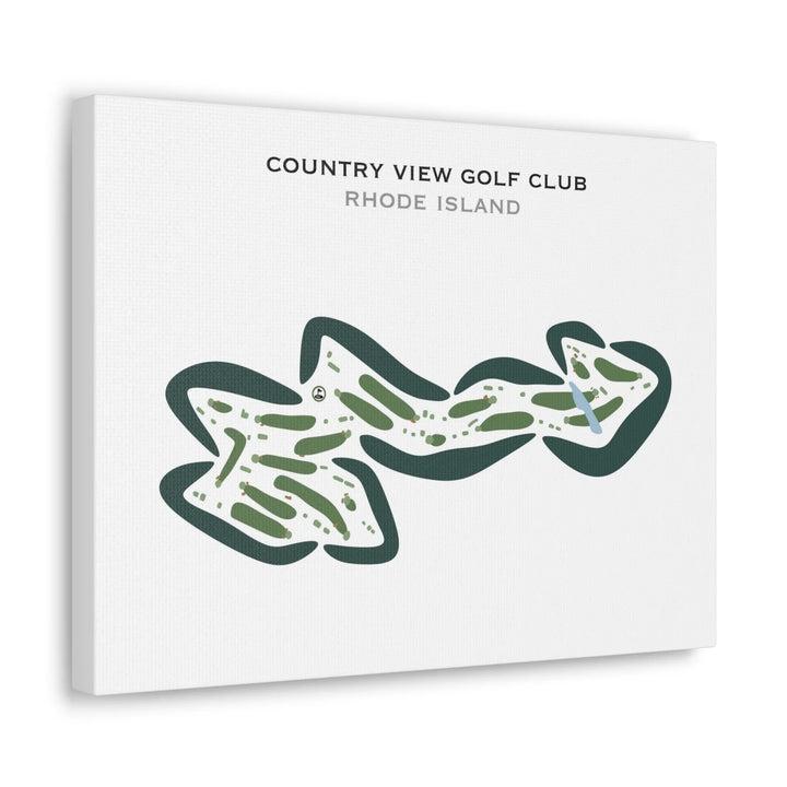 Country View Golf Club, Rhode Island - Printed Golf Courses