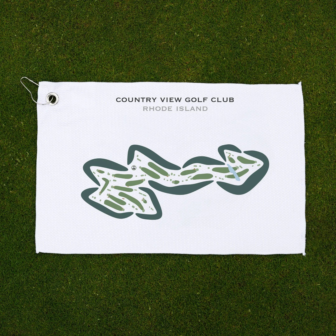 Country View Golf Club, Rhode Island - Printed Golf Courses