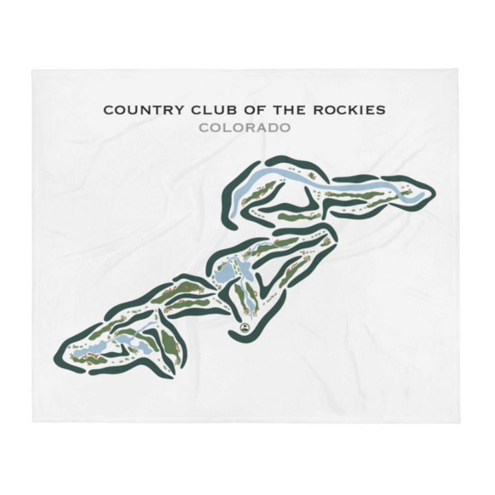 Country Club of the Rockies, Colorado - Printed Golf Courses