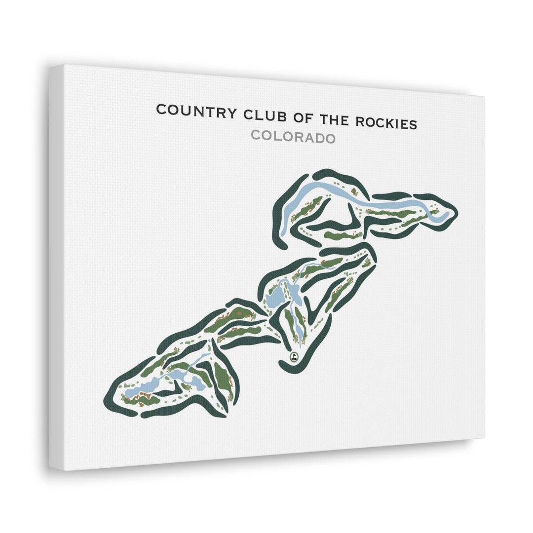 Country Club of the Rockies, Colorado - Printed Golf Courses