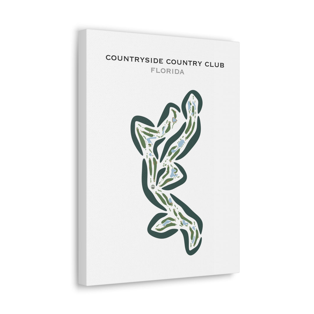 Countryside Country Club, Florida - Printed Golf Courses