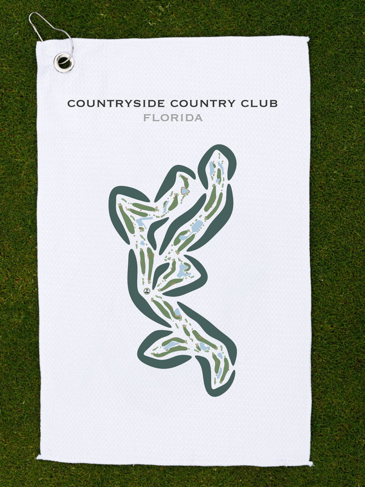 Countryside Country Club, Florida - Printed Golf Courses