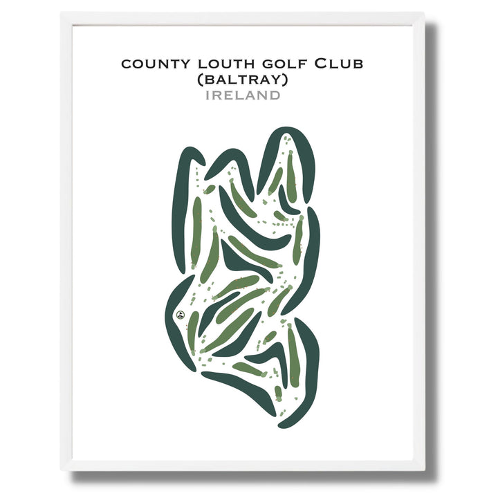 County Louth Golf Club (Baltray), Ireland - Printed Golf Courses