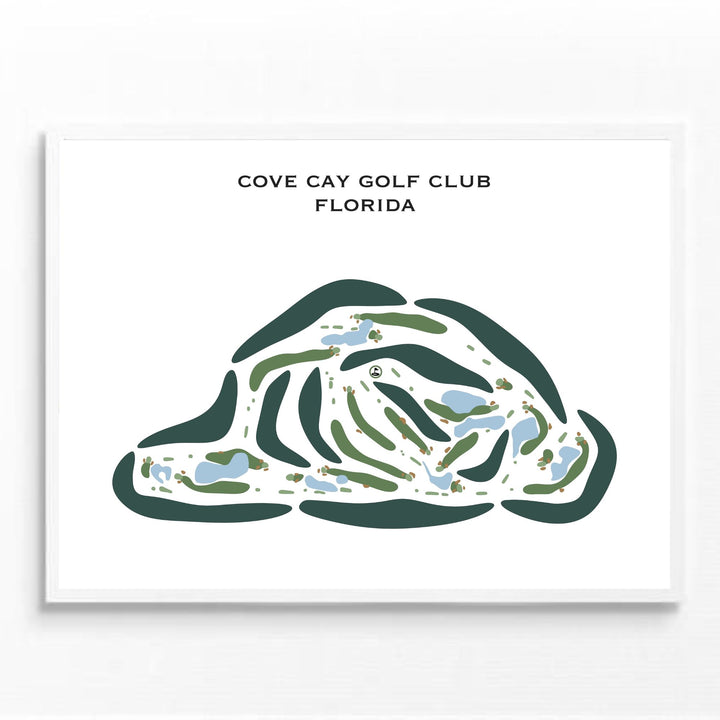 Cove Cay Golf Club, Florida - Printed Golf Courses