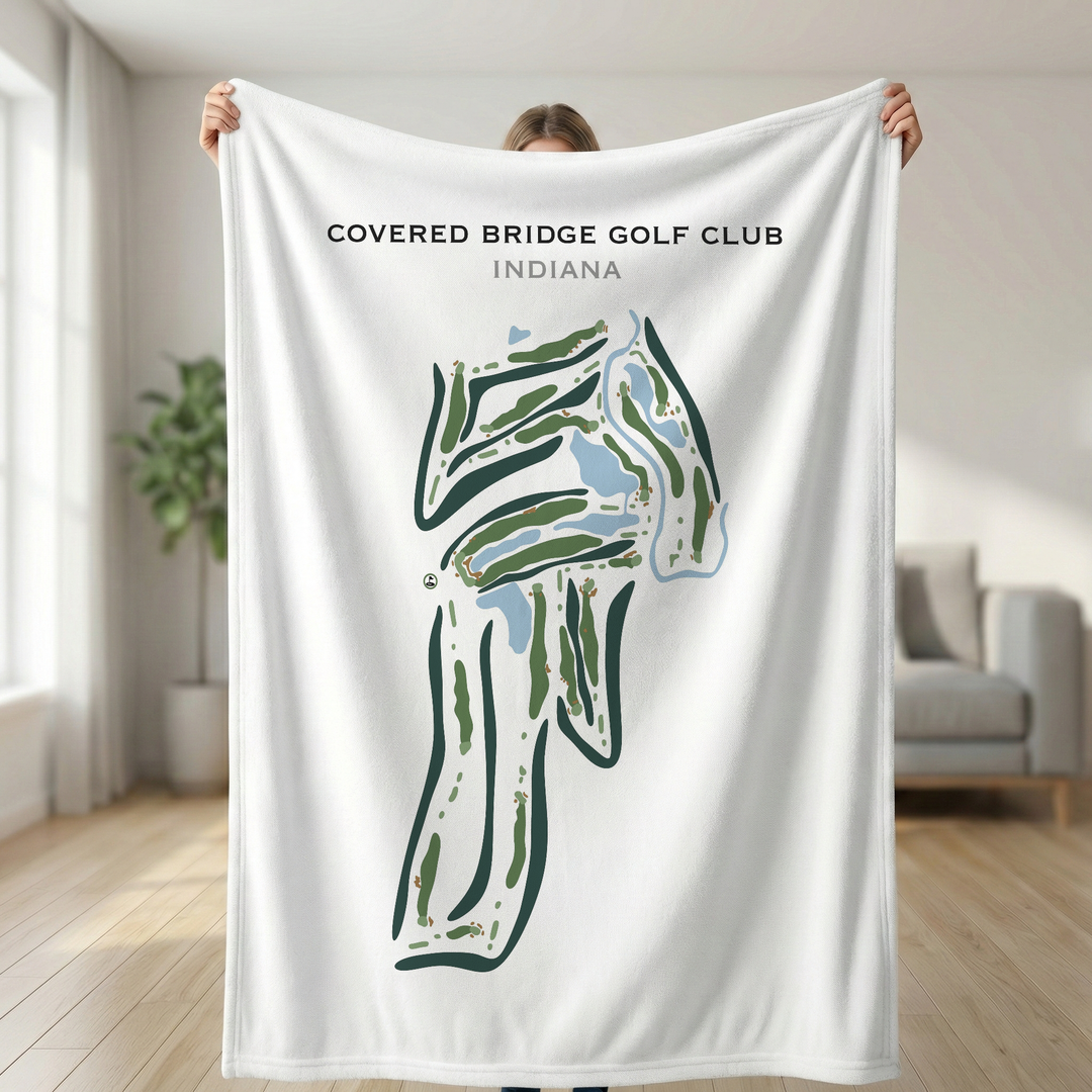 Covered Bridge Golf Club, Indiana - Printed Golf Courses