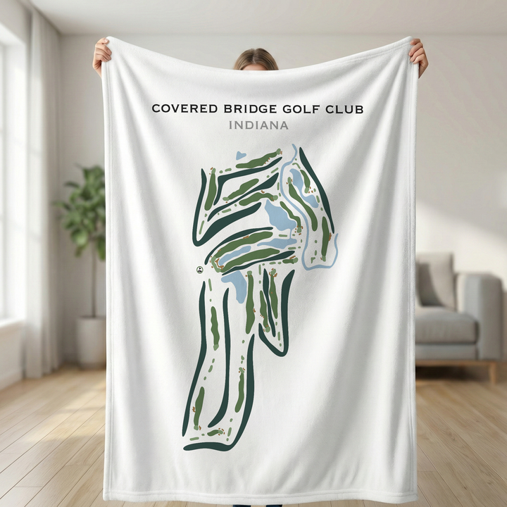 Covered Bridge Golf Club, Indiana - Printed Golf Courses