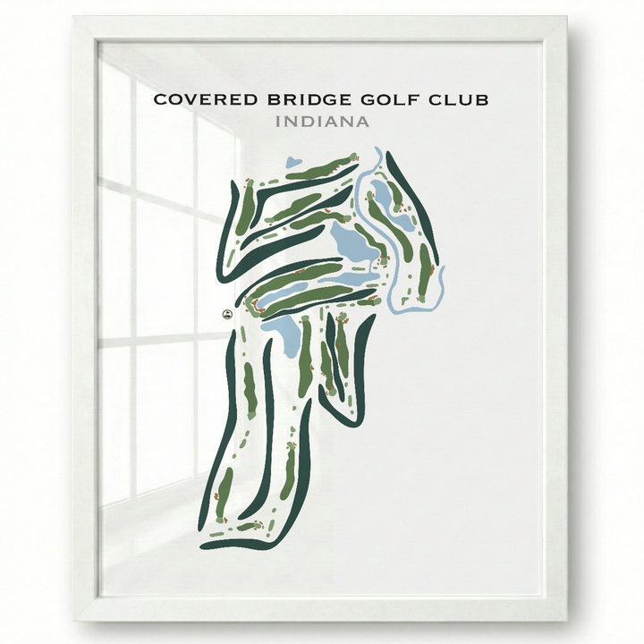 Covered Bridge Golf Club, Indiana - Printed Golf Courses