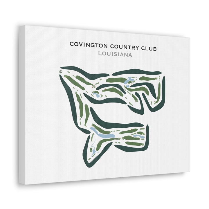 Covington Country Club, Louisiana - Printed Golf Courses