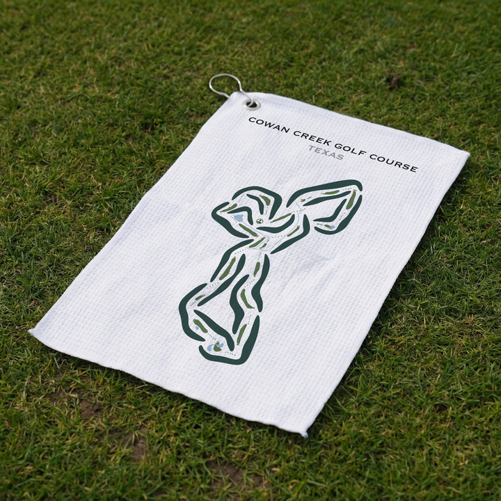 Cowan Creek Golf Course, Texas - Printed Golf Courses