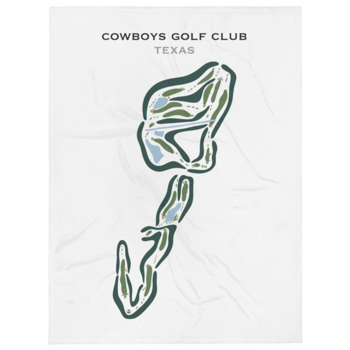 Cowboys Golf Club, Texas - Printed Golf Courses