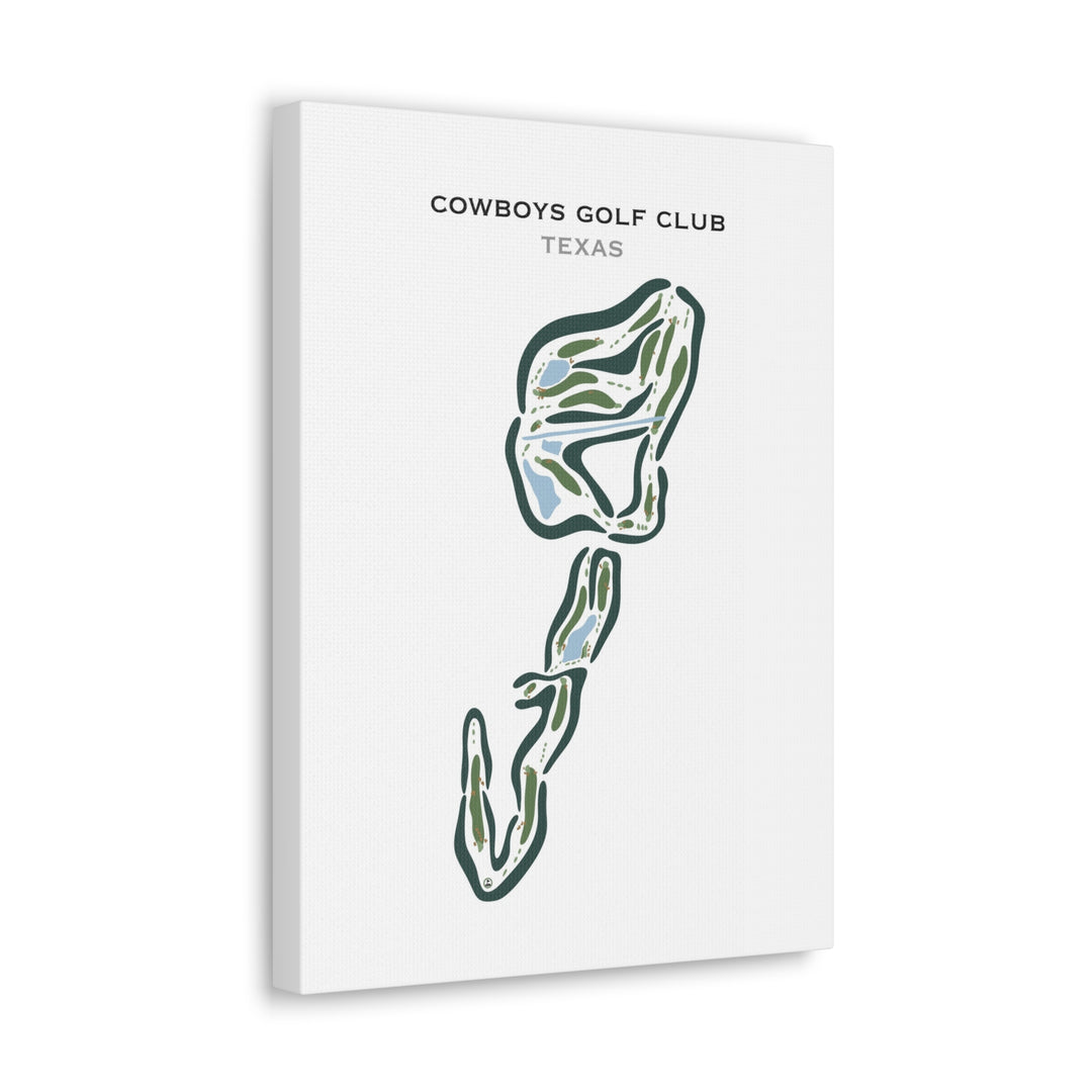 Cowboys Golf Club, Texas - Printed Golf Courses