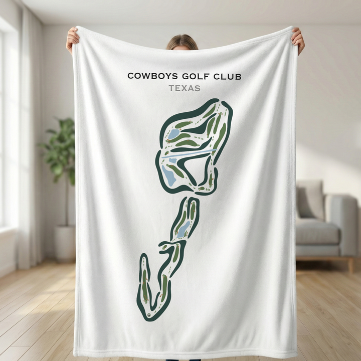 Cowboys Golf Club, Texas - Printed Golf Courses