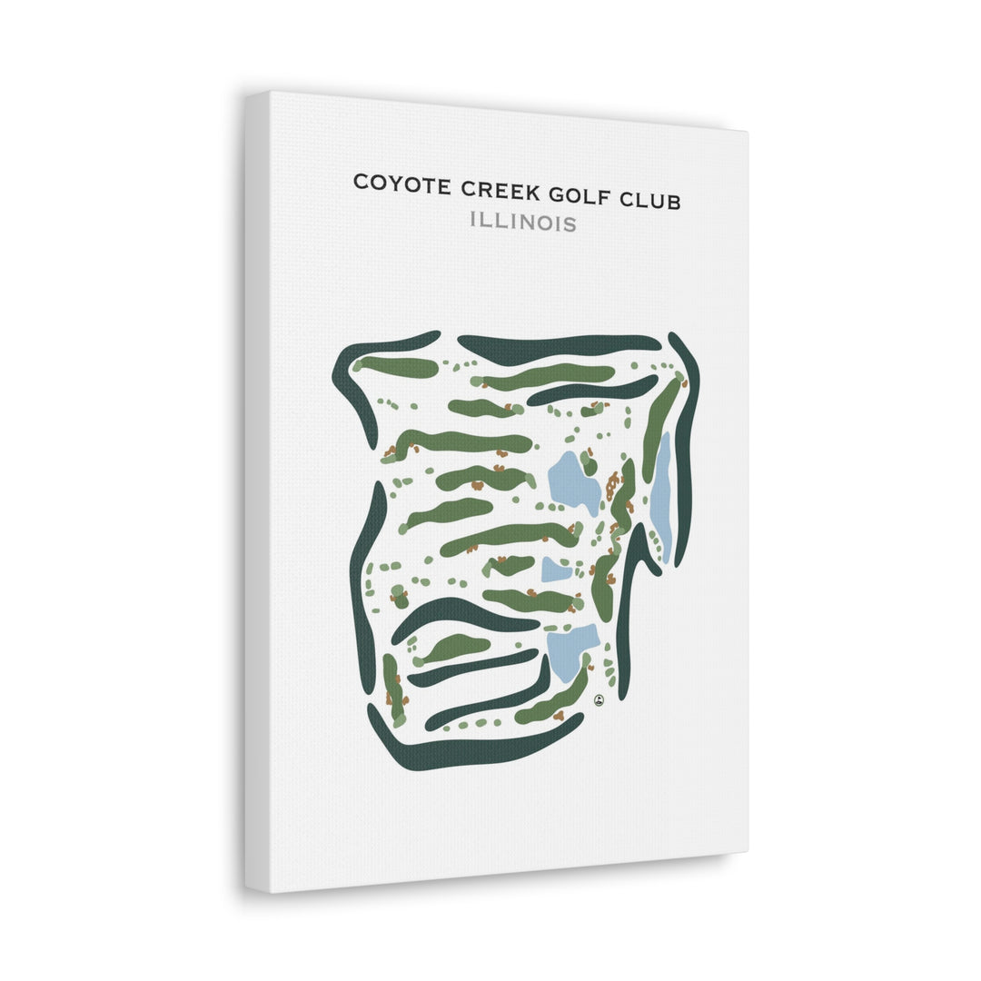 Coyote Creek Golf Club, Illinois - Printed Golf Course