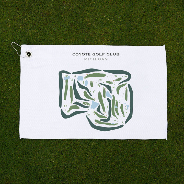 Coyote Golf Club, Michigan - Printed Golf Courses