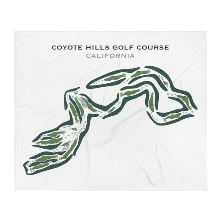 Coyote Hills Golf Course, California - Printed Golf Courses - Golf Course Prints