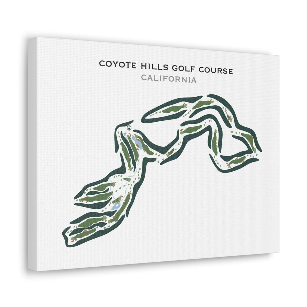 Coyote Hills Golf Course, California - Printed Golf Courses - Golf Course Prints