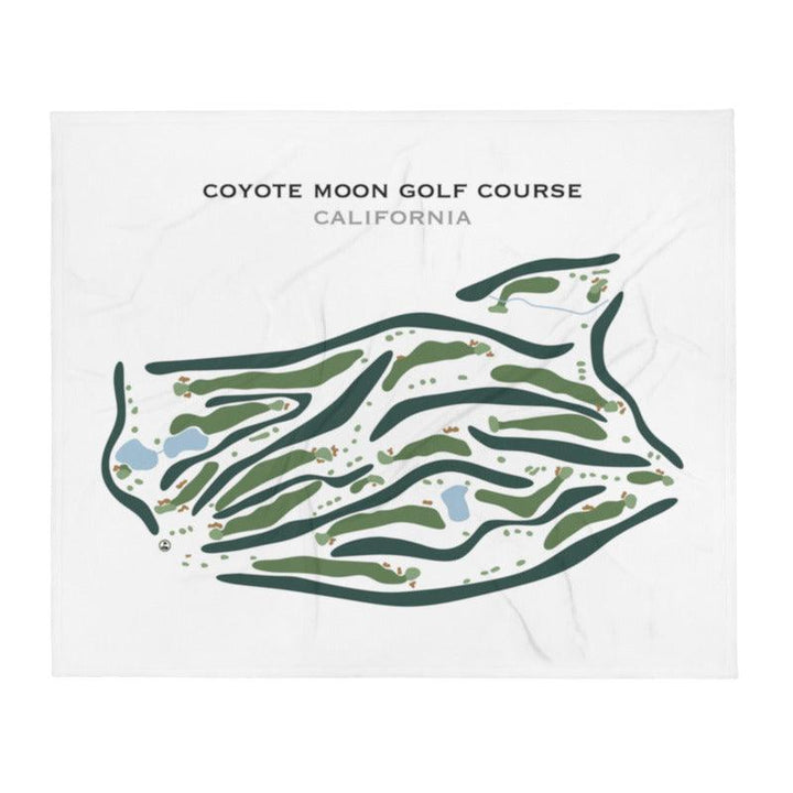 Coyote Moon Golf Course, California - Printed Golf Course