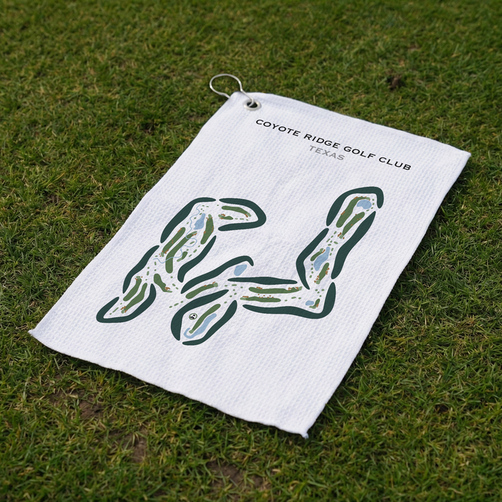 Coyote Ridge Golf Course, Texas - Printed Golf Course