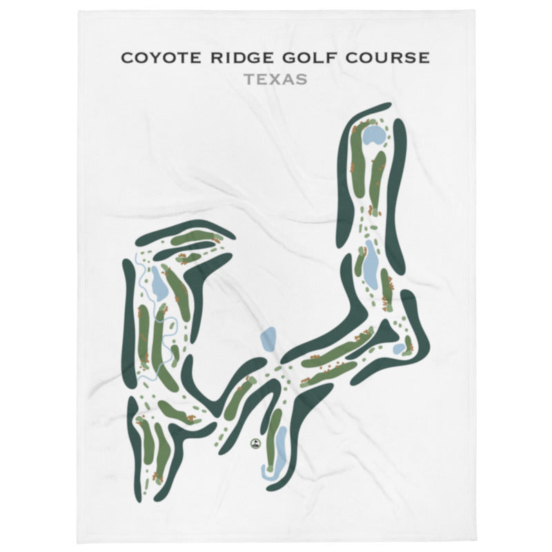 Coyote Ridge Golf Course, Texas - Printed Golf Course