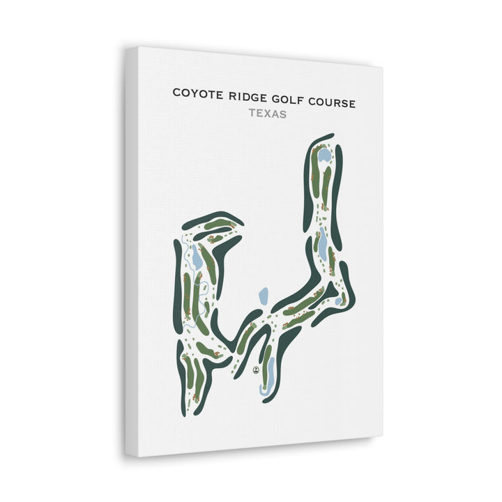 Coyote Ridge Golf Course, Texas - Printed Golf Course