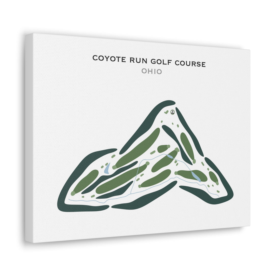 Coyote Run Golf Course, Ohio - Printed Golf Courses