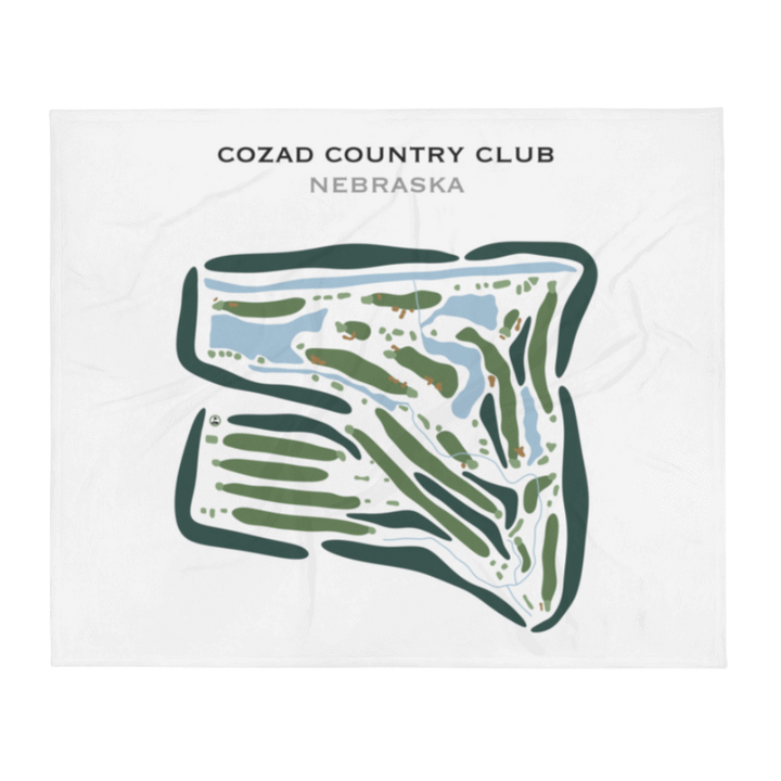 Cozad Country Club, Nebraska - Printed Golf Courses