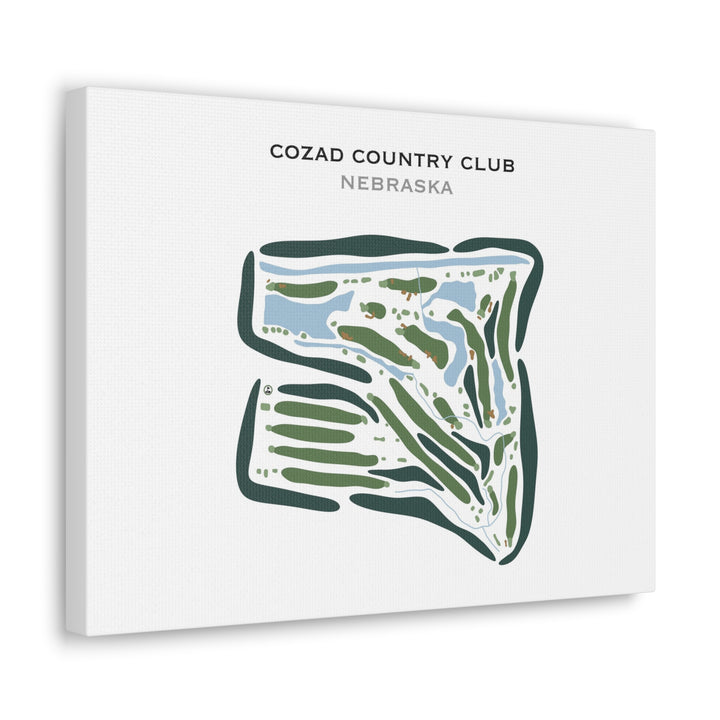 Cozad Country Club, Nebraska - Printed Golf Courses