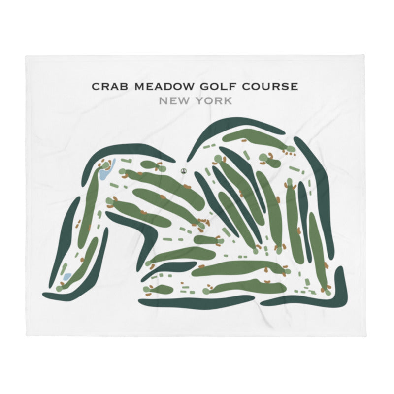 Crab Meadow Golf Course, New York - Printed Golf Course